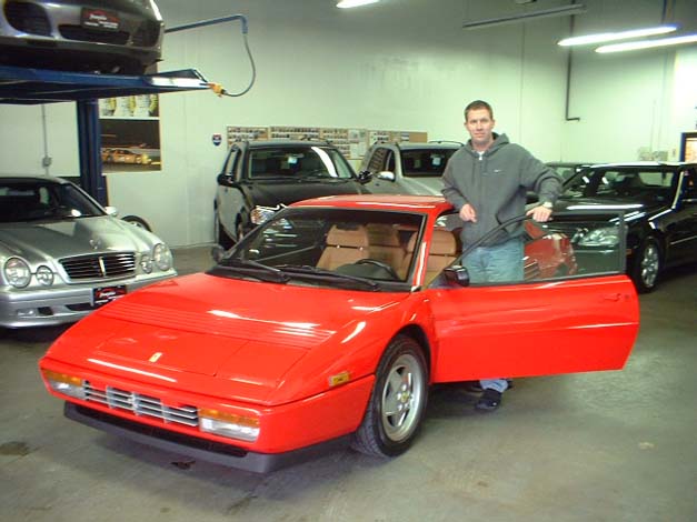 Justin loves his new Ferrari !