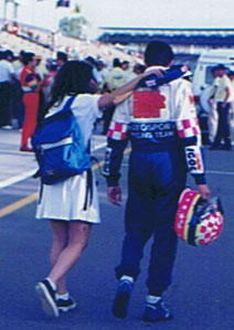 Franck Freon with his wife Gina Freon