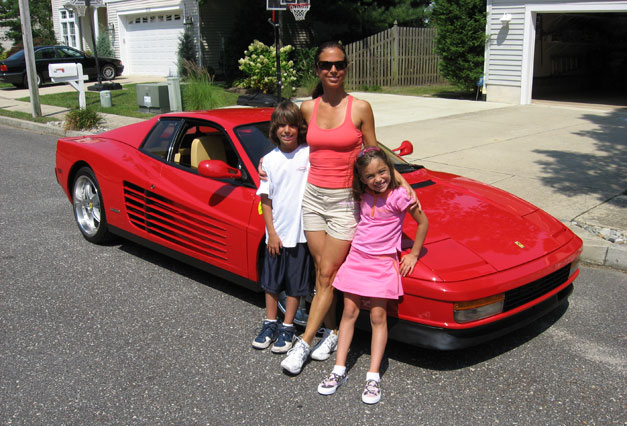 Gina Freon with children